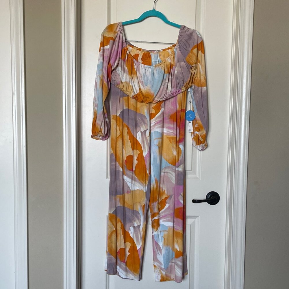 NWT Cupshe Pants (L) and Crop Top (XL) Matching Set Super Soft